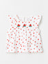 LC Waikiki Crew Neck Sleeveless Printed Baby Girl Blouse and Tights 2-Piece Set